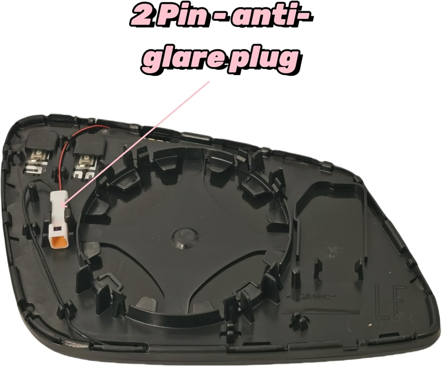 Driver Side Mirror Glass Replacement For BMW 1 X1 3 4 Series E84 New F20 F30 F32 F33 F35 F36 (2013-2018), Heated,Auto-Dimming,W/Backing Plate (LH),Compatible With OE:5116-7285-013.