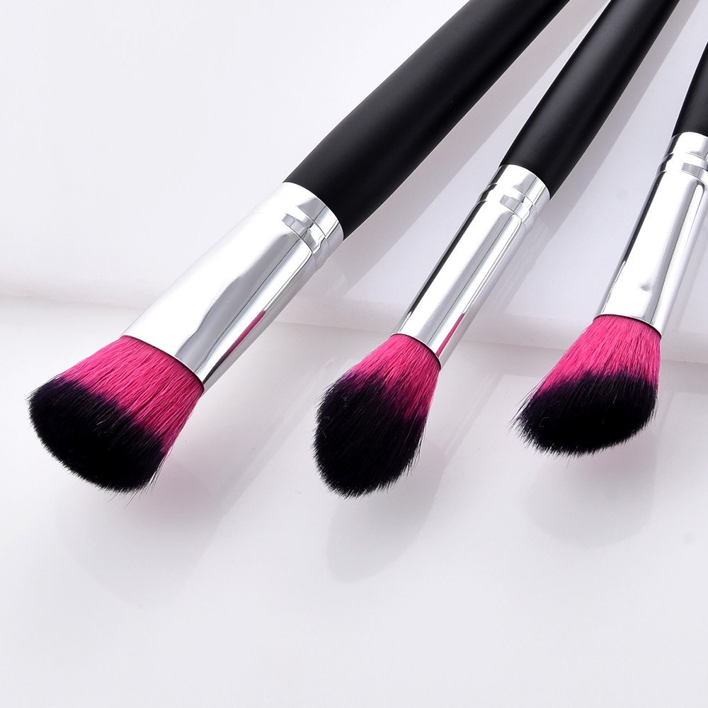 Set da 12 Pezzi Pennello per Eyeliner, ombretto, Labbra, Polvere, fondotinta, Pennello Star Make up Alien