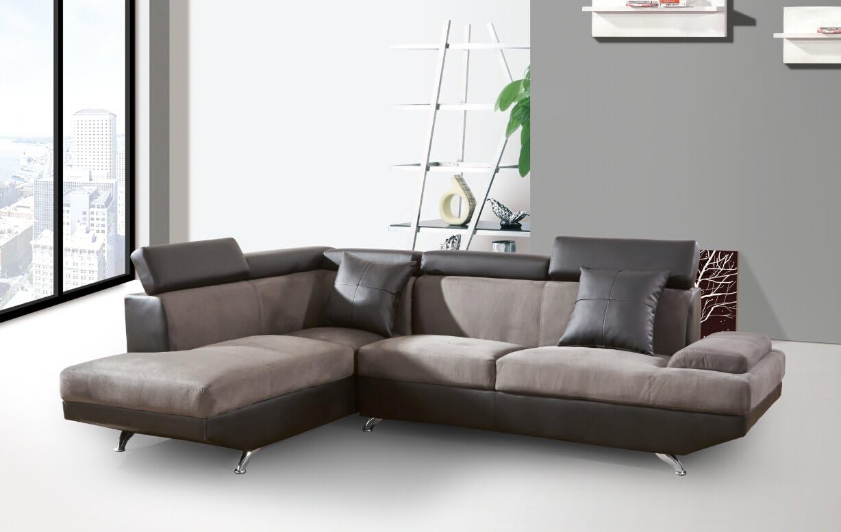 Beverly Fine Furniture Persona Left Facing Modern Sectional