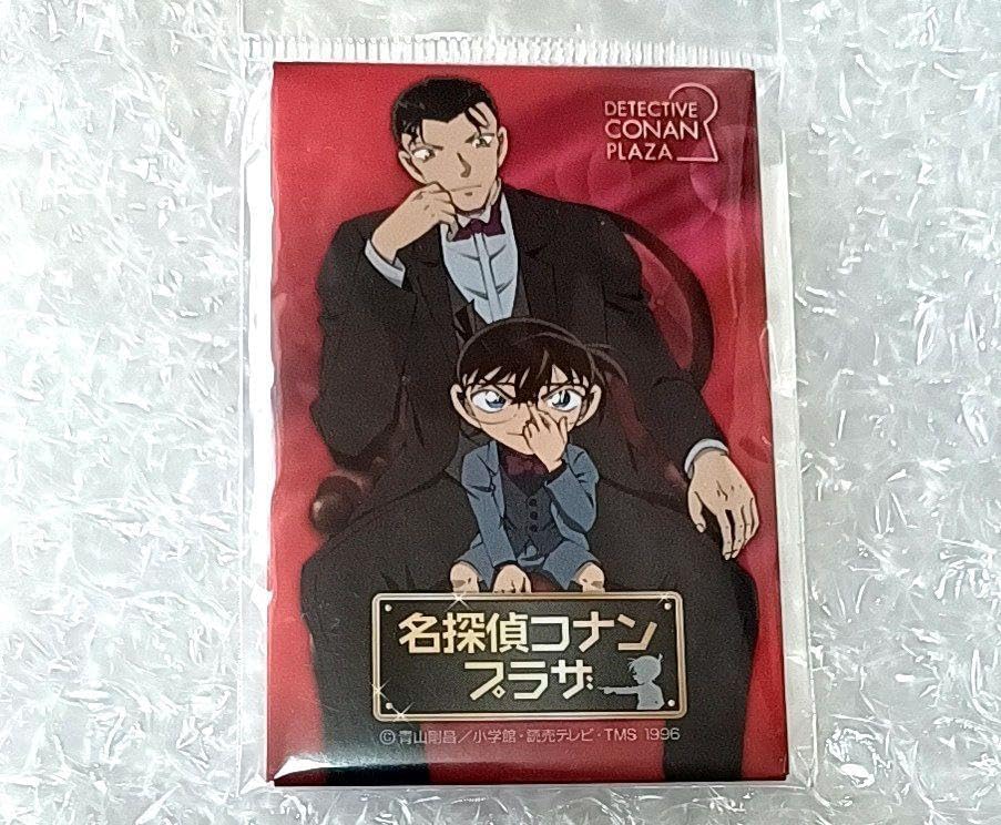 名探偵コナン コナンプラザ スクエア缶バッジ 名探偵コナン プラザ限定 2025メインビジュアル 缶バッジ 江戸川