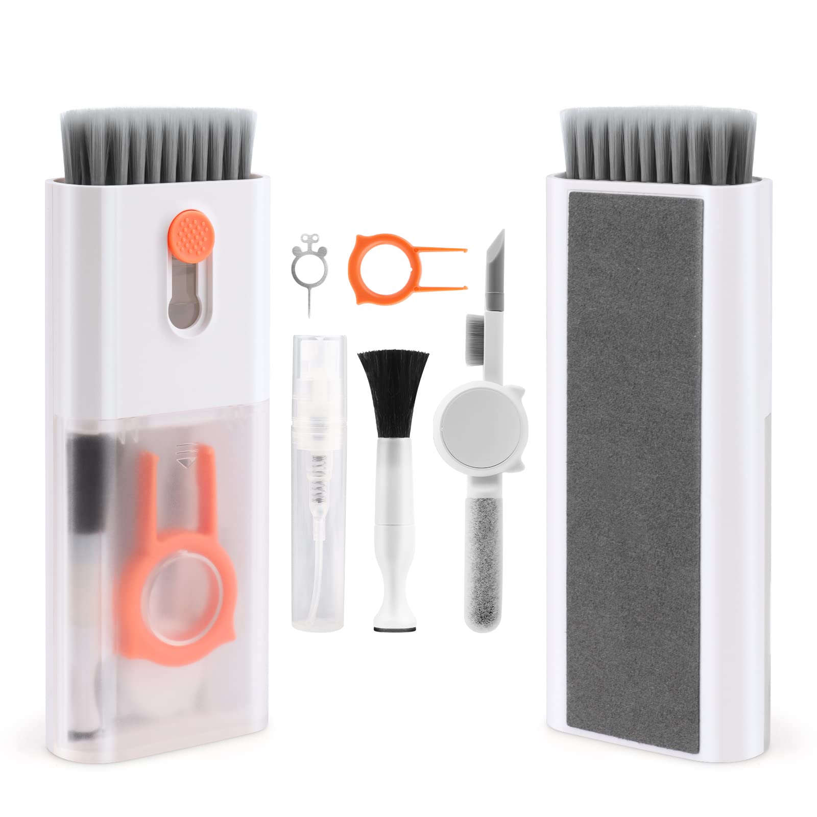 Kit De Nettoyage PC YIYICO - 10 Pièces Avec Brosse, Souffleur D'Air Et Extracteur De Touches - Pour Clavier Et Ordinateur