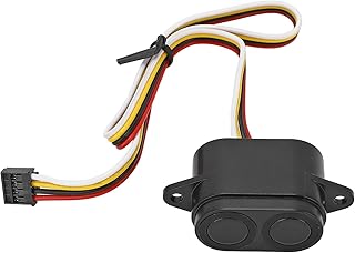 WOOXGEHM Ultrasonic Distance Sensor Module, High Precision Ultrasonic Ranging Sensor, IP67 Waterproof PWM Pulse Width Robot Obstacle Avoidance Sensor Module DC3.3â€‘12V