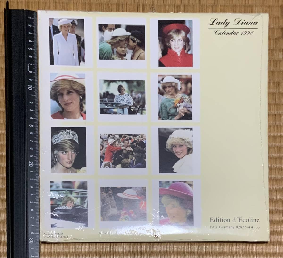 Amazon.co.jp: ダイアナ妃 カレンダー 1998年 : 文房具