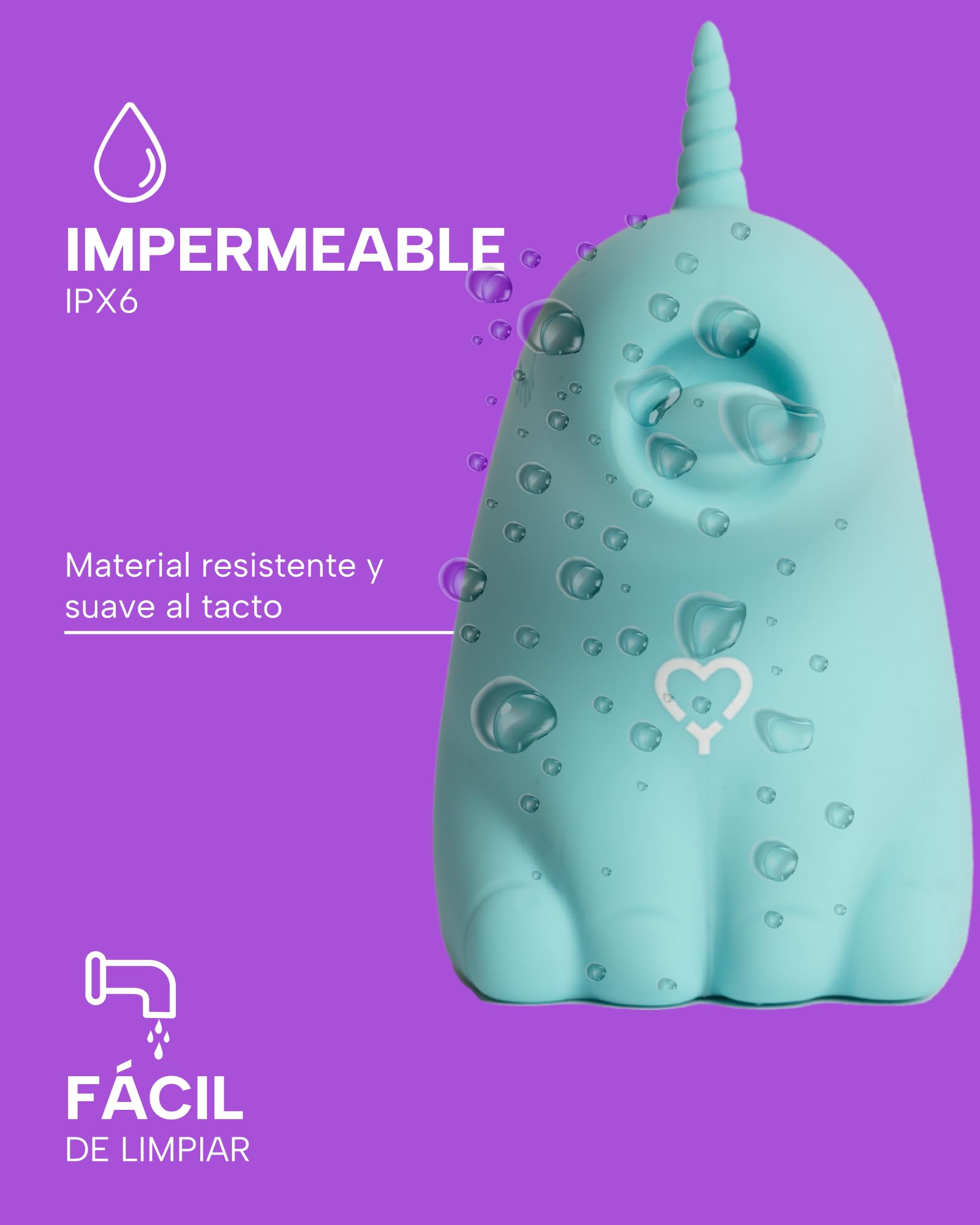 MySecretCase Vibrador Lengua Estimulador de Clítoris Femenino Silicona 10 Vibración Consoladores.. Para Mujer con Vibración IPX7 Vibrador Mujer Discreto Juguetes Eroticos Juguetes Sexuales