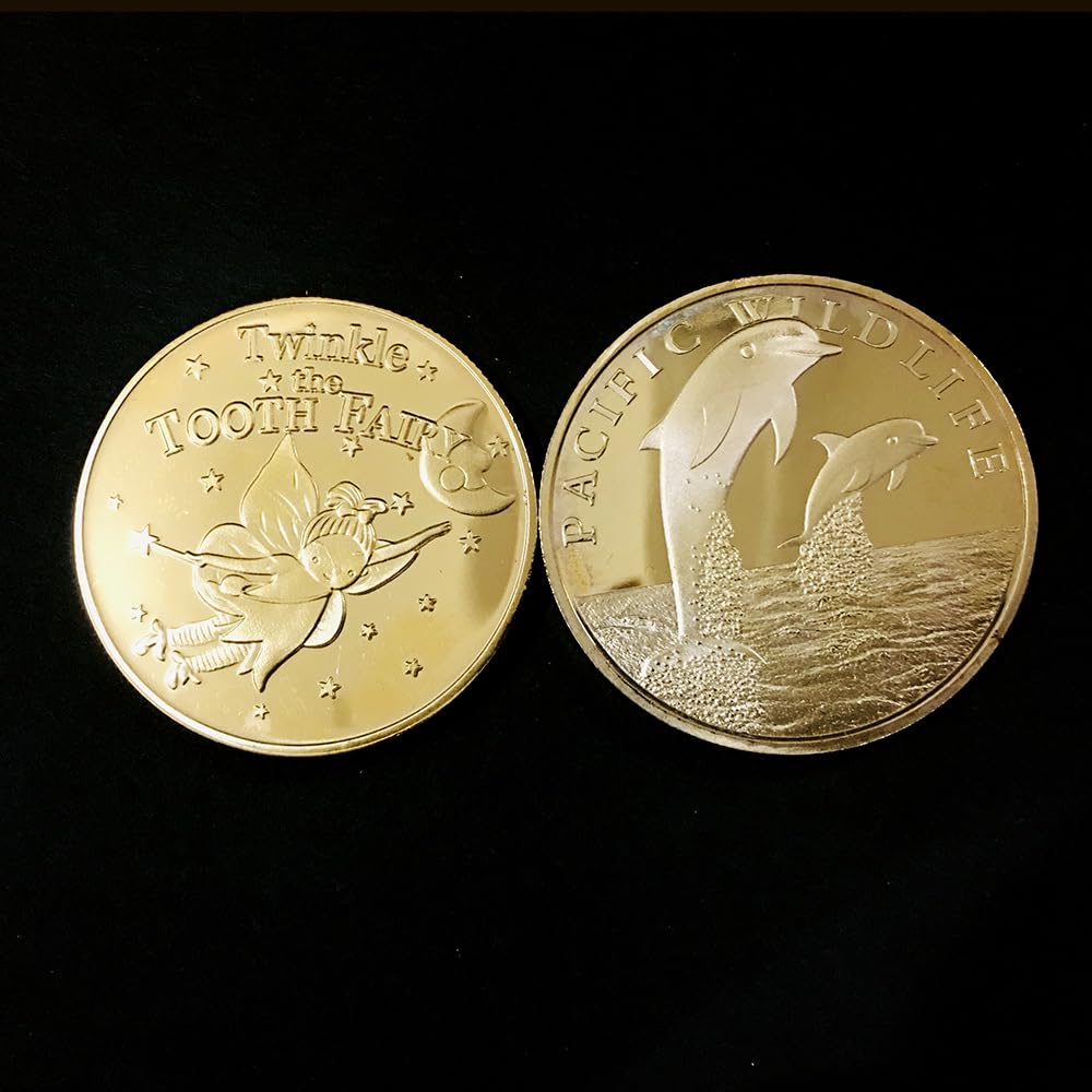 【TERA】20枚セット 歯の妖精 金貨 コイン 乳歯 歯 妖精 交換 トゥースフェアリー 記念 歯と交換 ケース入り
