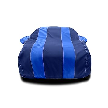 EGAL car Cover Compability with SsangYong Tivoli is Perfect in Every Season we Deals in Quality of Product Water registerd dust Proof and Two Mirror Pocket(Blue PATTA)