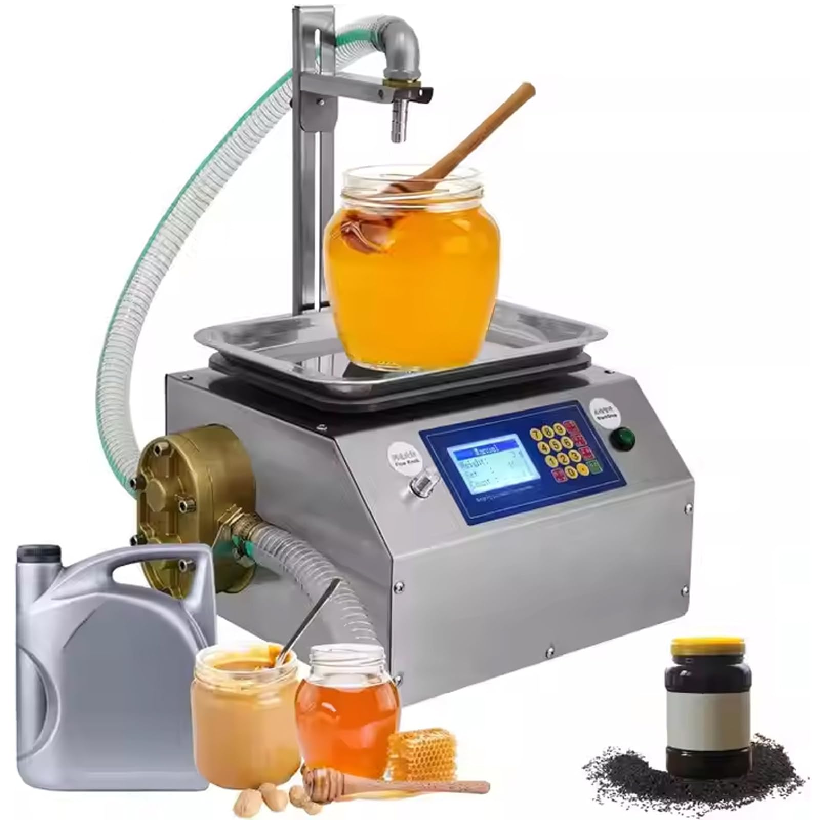 Viscous Liquid Filling Machine Automatic Filling Machine 20g-10kg Weighing