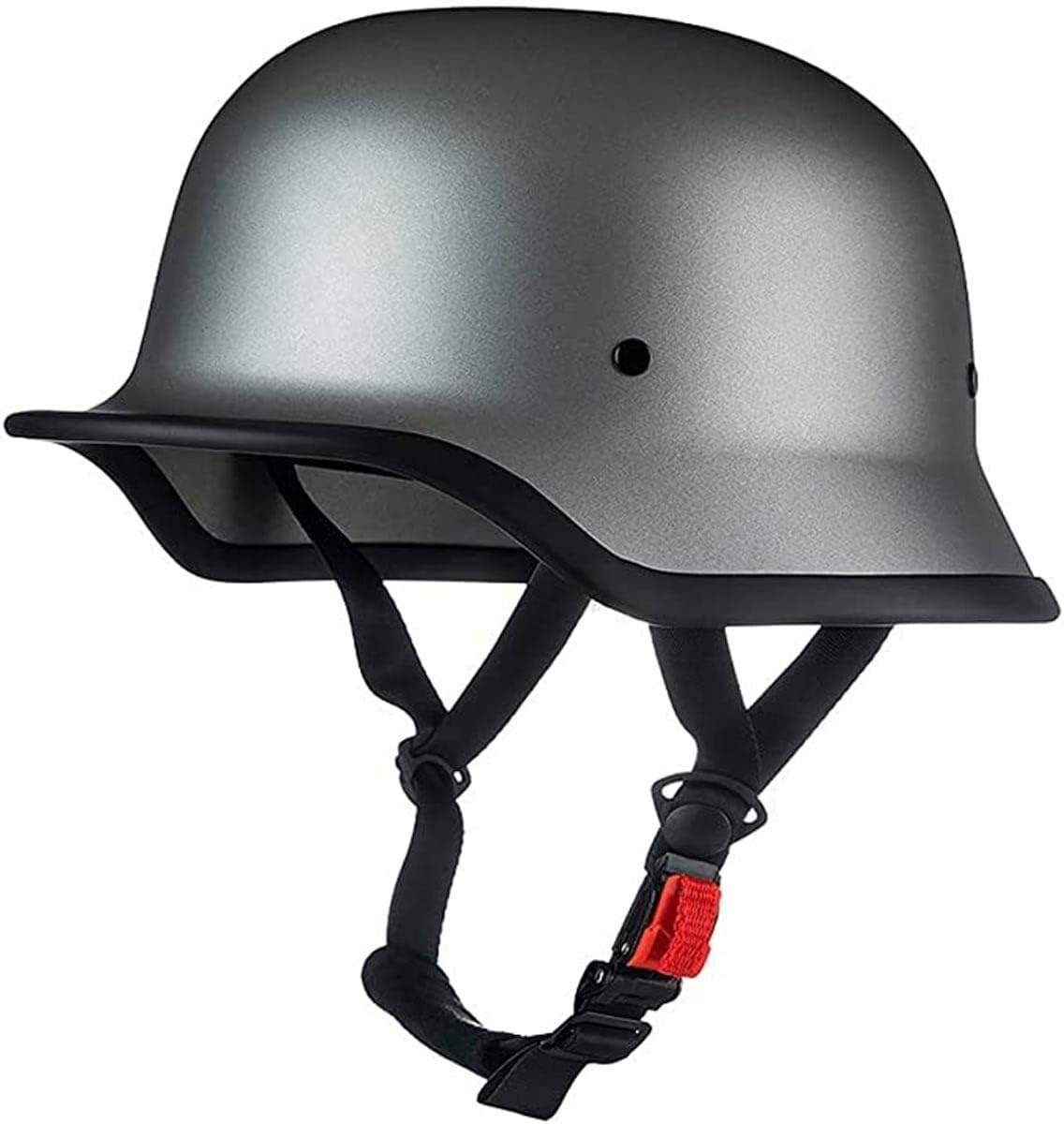 Casque jet homologué ECE vintage taille M pour sécurité scooter