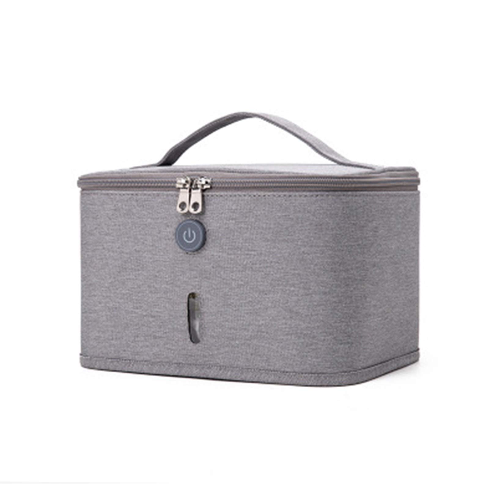 Bolsa Esterilizadora, Caja de Desinfección UV Portátil Multifunción de Gran Capacidad, Esterilización Rápida de 3 Min 99,9%, para Ropa Interior Gafas BiberónA
