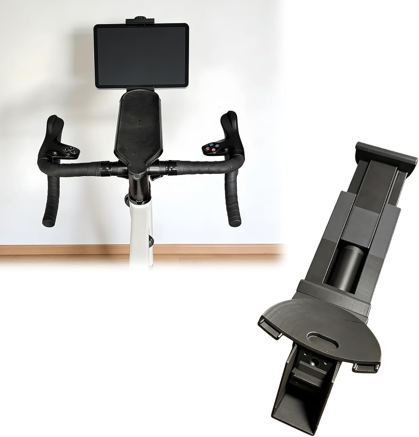 Tablet Mount for Zwift Ride Spinning Bike, Indoor Exercise Bike Tablet Holder for Fitness Equipment and Workout Accessories