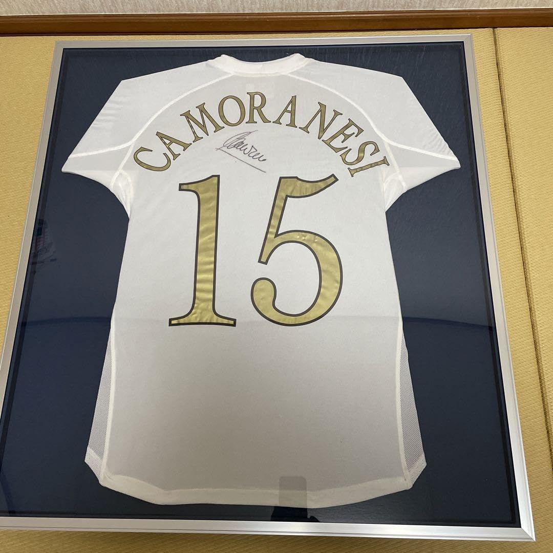 イタリア代表カモラネージ直筆サイン入りユニフォーム