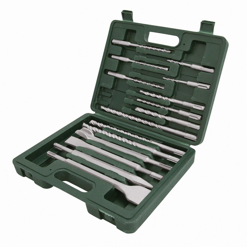Sds Plus Masonry Drill & Chisel Set 15pce Silverline 196570