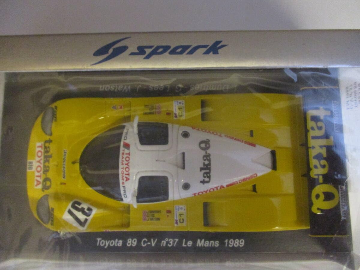 Amazon | SPARK ミニカー 89 C-V #37 LE MANS 1989 TAKA-Q 1/43 S2359