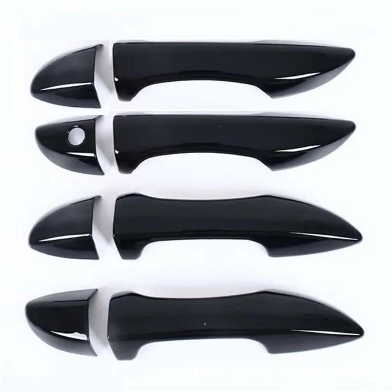 YOUZKA 8PCS Car Smart Door Handle Cover RHD for Corolla 2014 2015 2016 2017 2018 Moulding Trim Exterior Protective(Black)