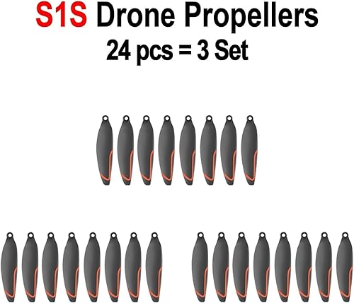 Miniatura 2 de Para S1S Mini Drone Original Hélices Pieza de repuesto para S1S Paddles Drone Accesorios de repuesto Partes (Color  S1S Paddles X3)