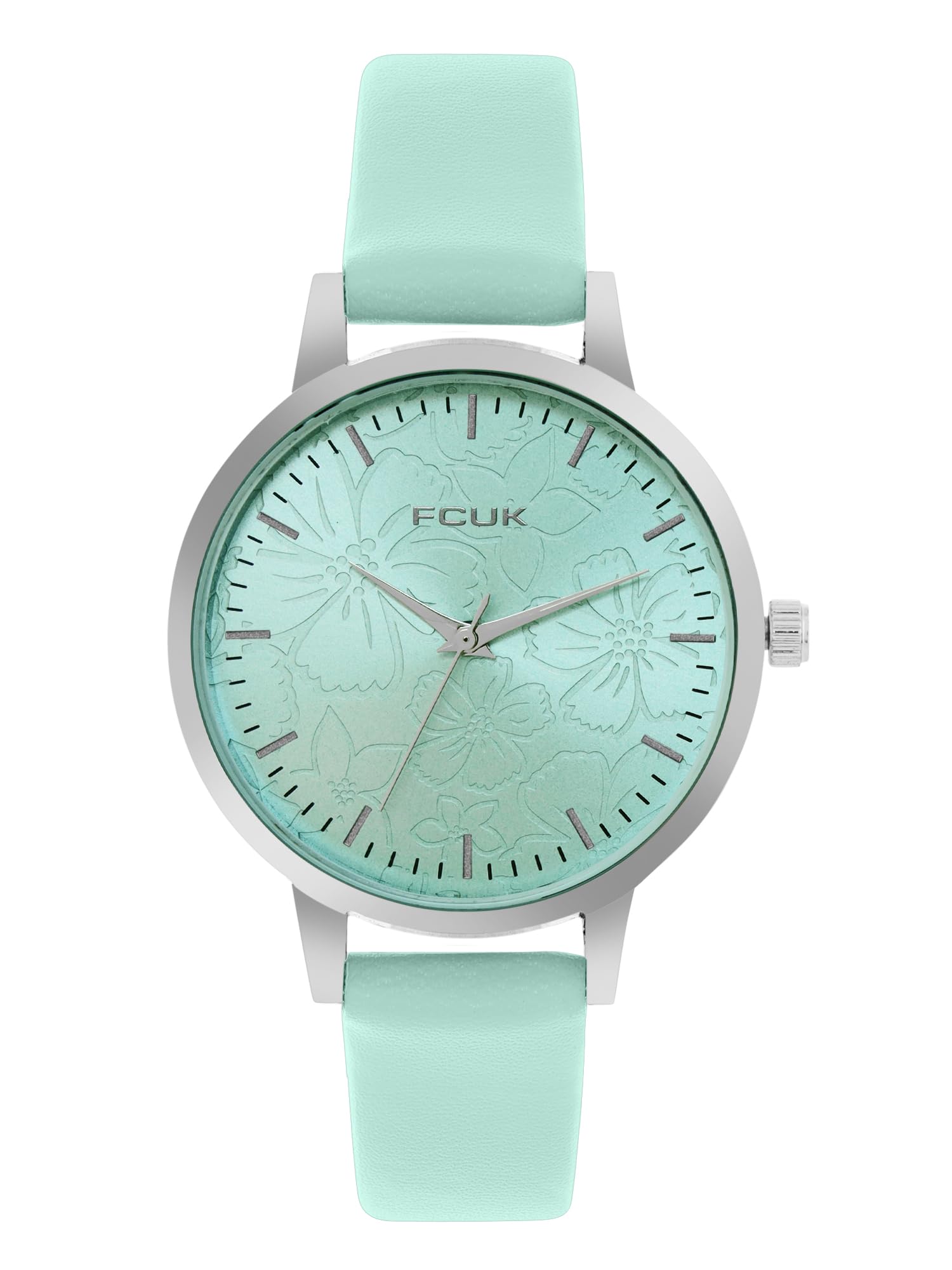 FCUKAnalog Green Dial Women's Watch-FK00036B