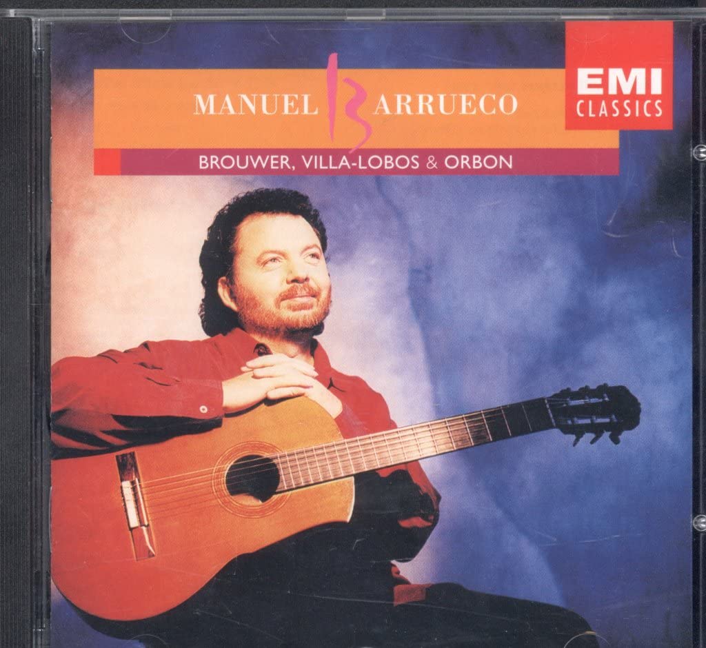 Plays Villa-Lobos, Brouwer & Orbin [Audio CD] Barrueco, Manuel