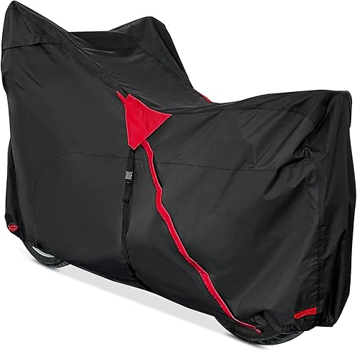 Miniatura 2 de XYZCTEM Funda de motocicleta de alta calidad de 18 capas impermeable para todo clima, resistente a la intemperie, protección solar UV, polvo,