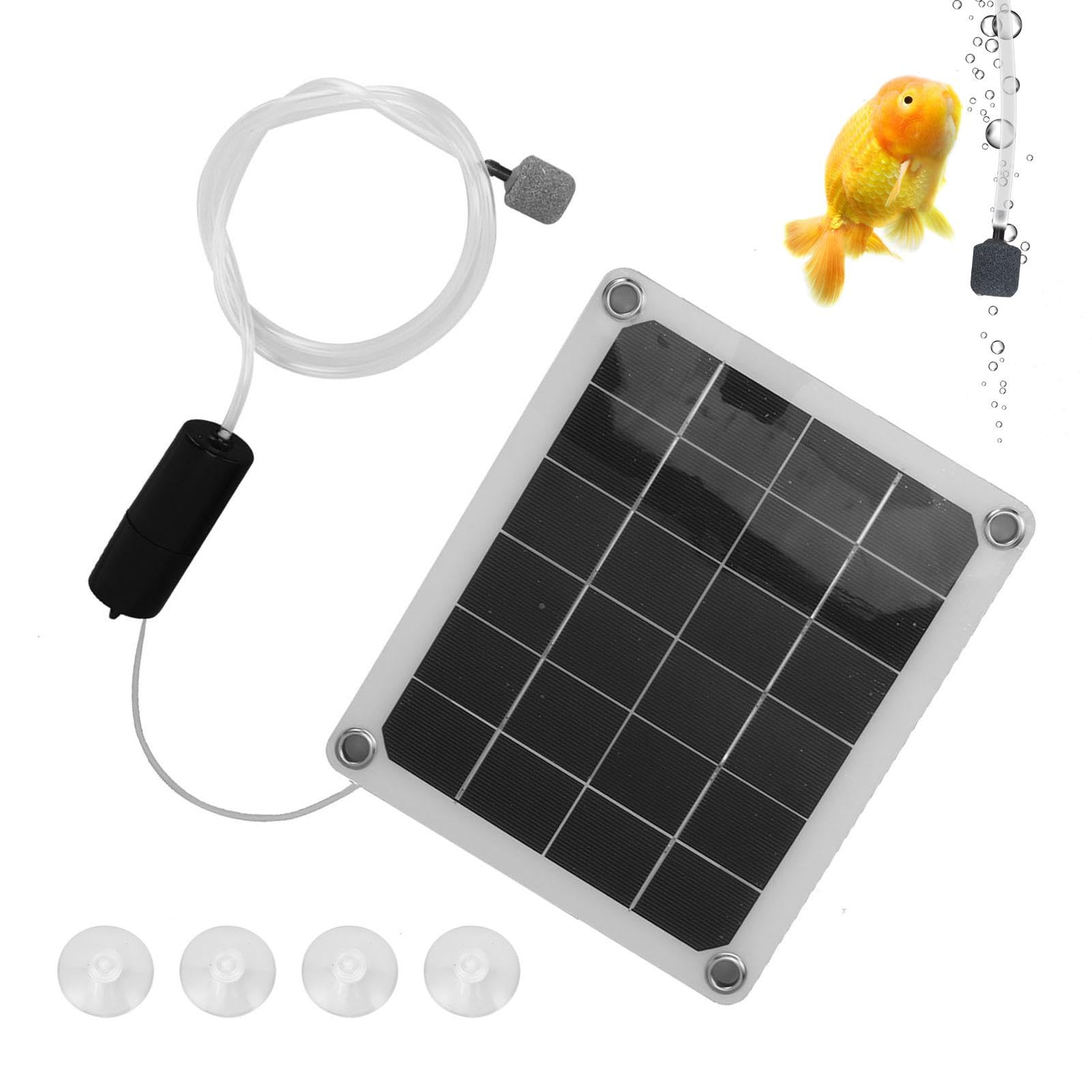 Aeratore per laghetto solare - Diffusore aeratore per laghetto alimentato tramite USB | Pompa solare regolabile per laghetto, comodo aeratore per laghetto per coltura, cortile, stagni e lago