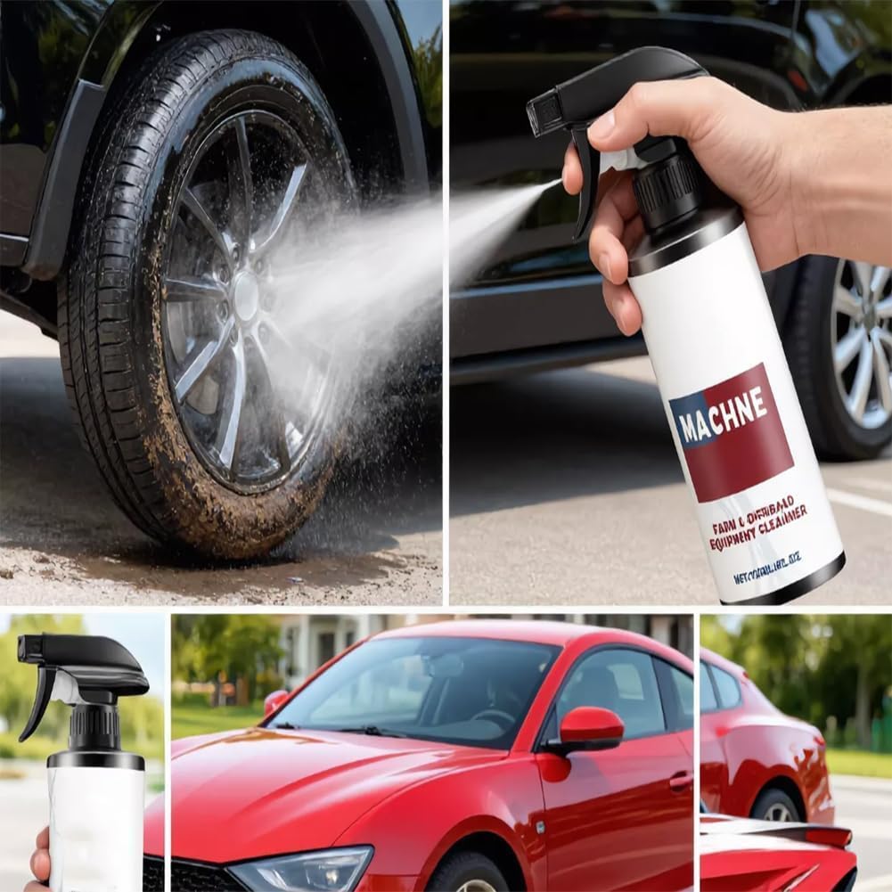 Machine Clean Spray, Machine Clean - Machine Clean Spray, Multi-surface Portable Cleaners, Car Tire Farm & Offroad Cleaner (3)
