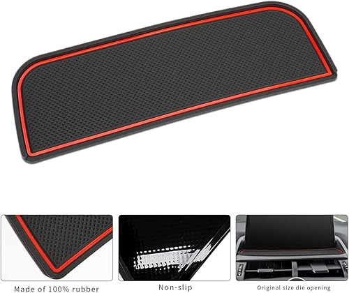 Miniatura 6 de INTGET Tapete de tablero para Lexus NX300 NX300h NX200 Accesorios 2018 2019 2020 2021 Premium Interior personalizado antideslizante antipolvo