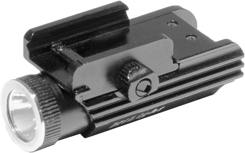 HiLight Pistol Flashlight | Pistol Light | Weapon Light | Strobe Flashlight | Low Profile Pistol Light | cree led 400 Lumen Pistol Light | Fits Glock 19, 17 Alike