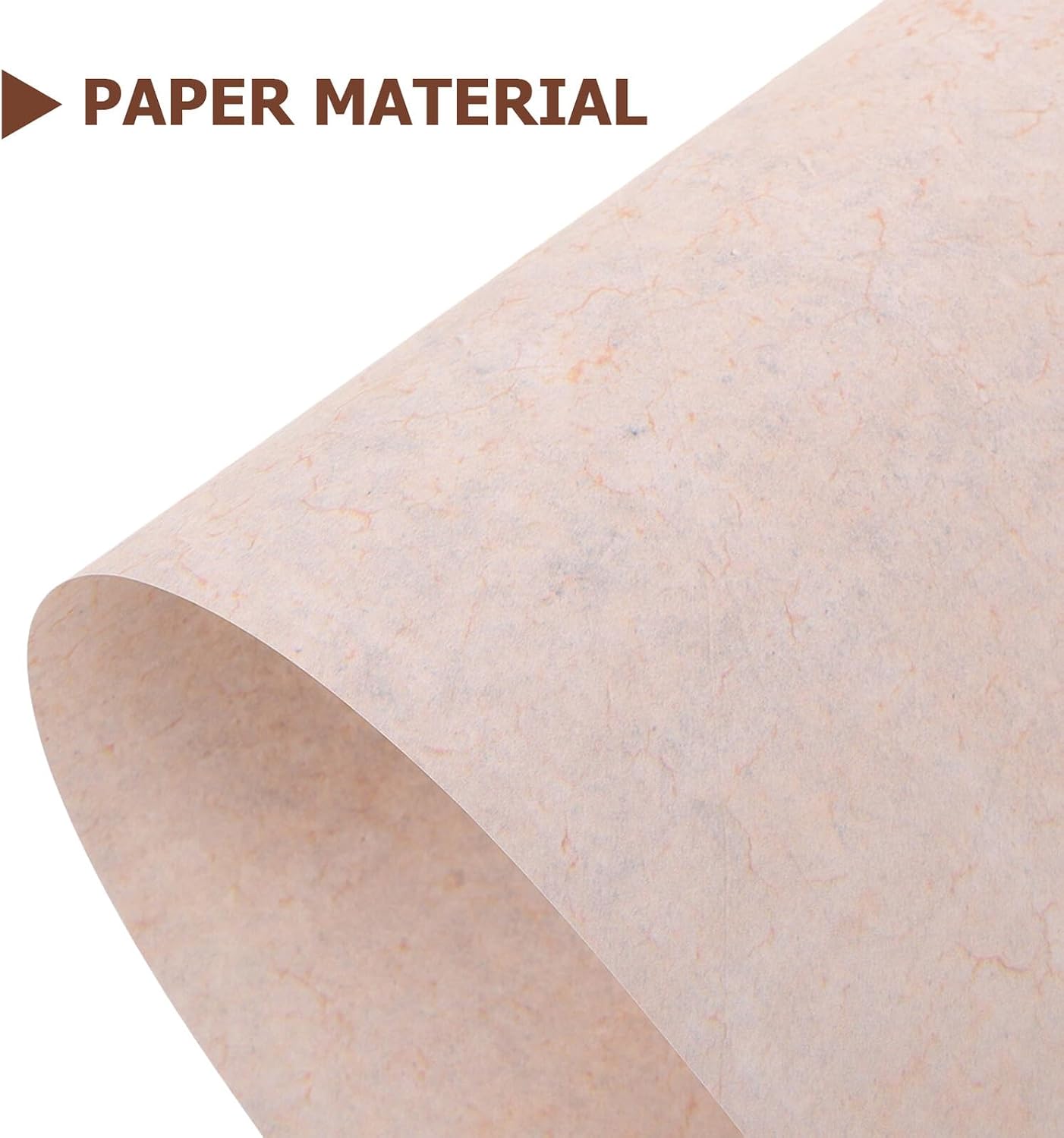 BESTonZON Vintage Letter Writing Stationery Set A4 Double-sided Retro Scrapbook Paper Sheets for Calligraphy and Journaling DIY Crafting, 100 Sheets (50 Each Fg03-b Fg03-c)