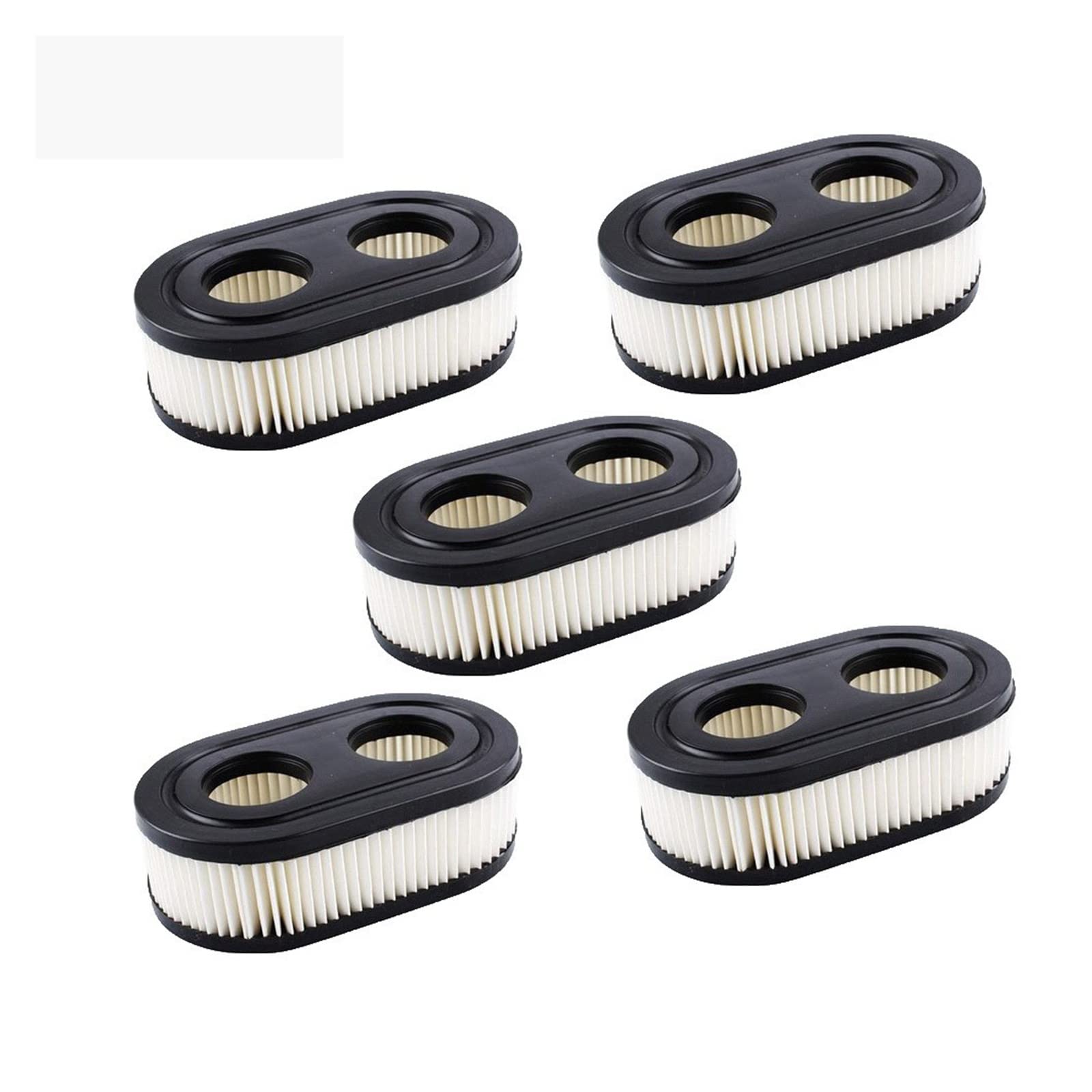 BENSOI 5 szt. filtr powietrza kompatybilny z Briggs & Stratton 4247 5432 5432K 593260 798452 09P702 części zamienne do kosiarki do trawy
