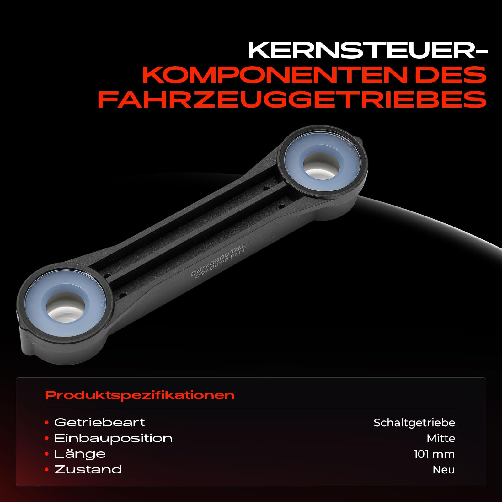Frankberg Tige de sélection, tige de changement de vitesse 1J0711596E | Compatible avec: Golf IV Variant 1J5, B.o.r.a 1J2, A3 8L1, O.c.t.a.v.i.a I 1U2, O.c.t.a.v.i.a I Fourgonnette/Combi 1U5