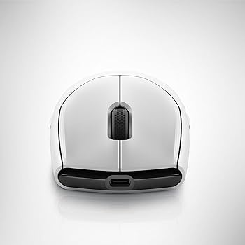 ALIENWARE 720M ワイヤレスゲーミングマウス デル ホワイト Alienwareゲーミング マウス - ワイヤレスで4KHz、有線で8KHz