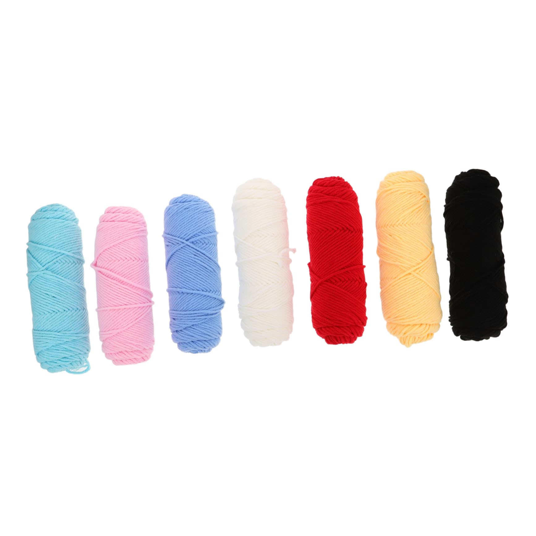 Artibetter 7rollen Baumwollgarn Zum Häkeln Dickes Garn Für Amigurumi Weiches Garn Zum Stricken Von Pullovern Mützen Und Decken
