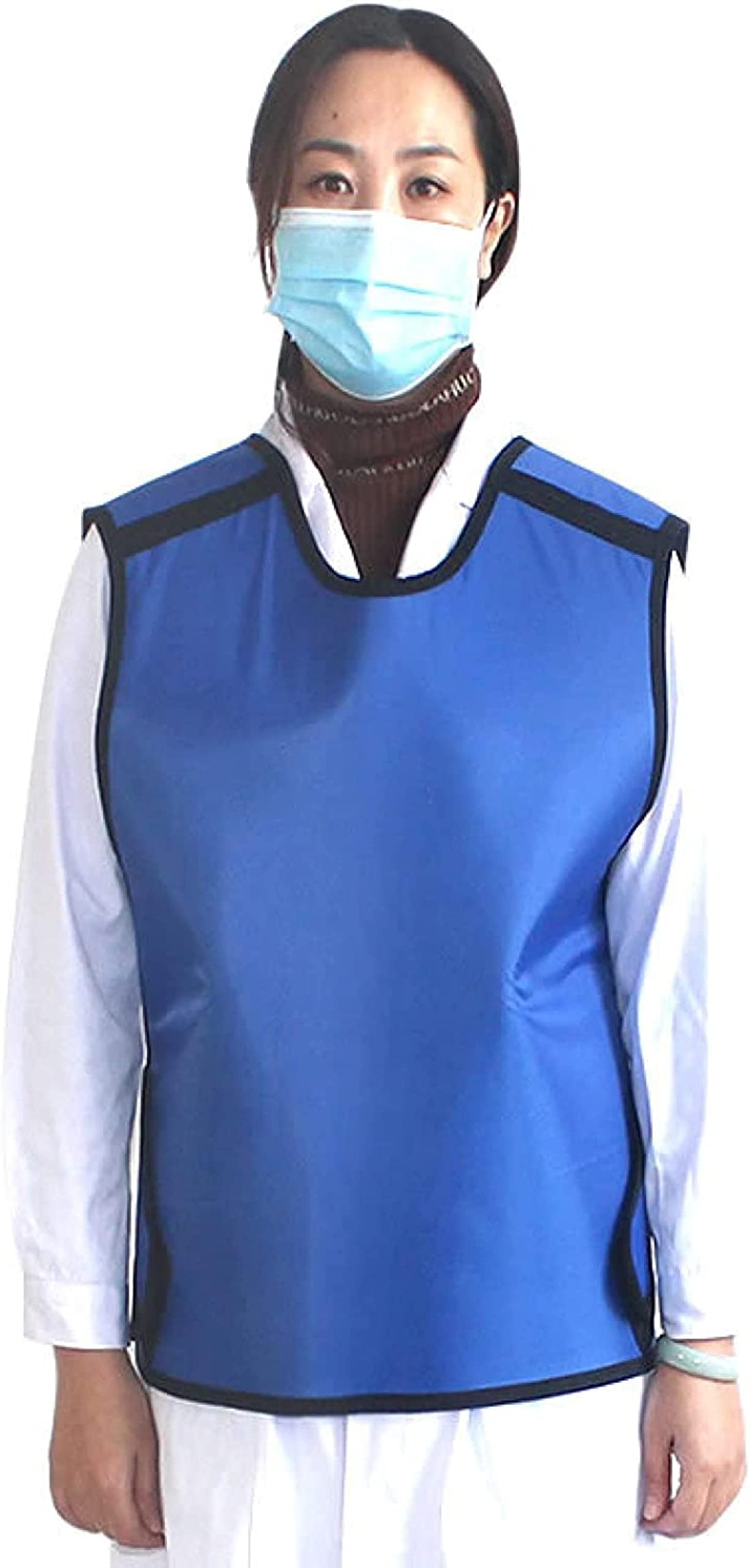 Escudo Plomo Rayos X Radiología,Chaleco Plomo Equivalencia Plomo 0,5,para Ropa Protectora Plomo Médico,Blue-0.35