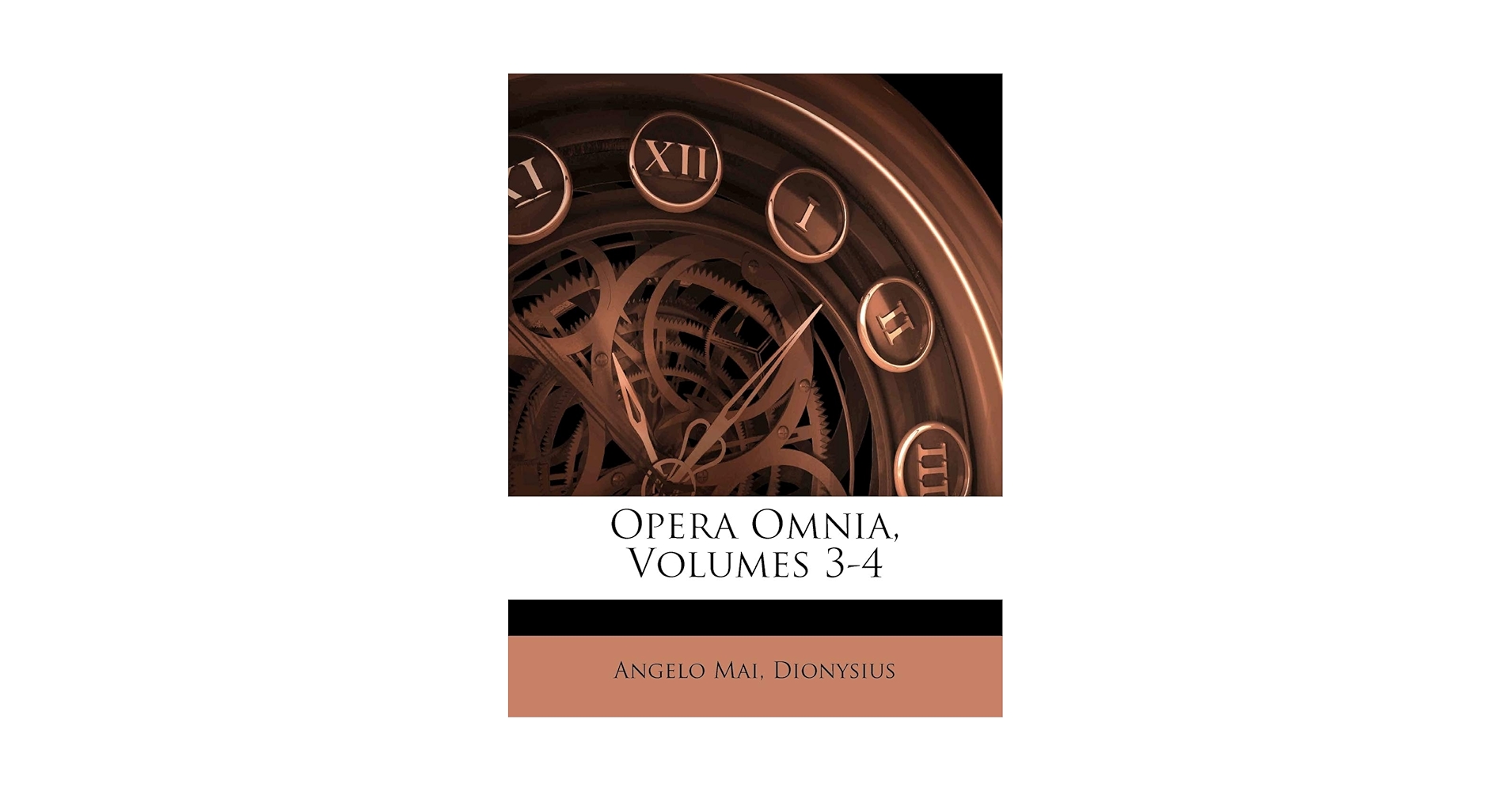クラシック Opera omnia Complete Works Loeuvre inte