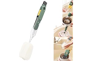 5 in 1 Multipurpose Bottle Brush cleaner Set, Bottle Gap Cleaner Brush...