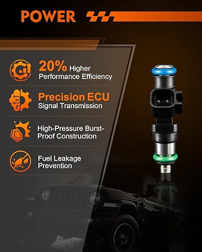 Miniatura 4 de 0280158154 3.6L V6 Inyectores de combustible aptos para GMC Acadia 2007-2008, para-Buick Enclave 2008, para -Saturn Vue 2008-2010 Outlook 2007-2008