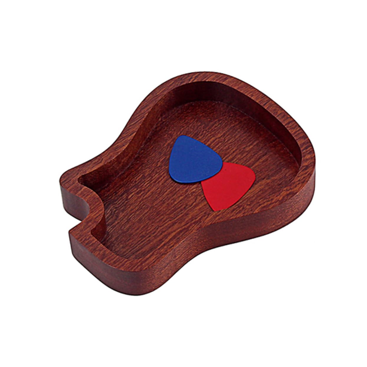 Yardwe 2 Series Estuche para Púas De Guitarra Estuche para Púas De Guitarra Soporte para Púas De Guitarra Acústica Bandeja para Púas De Guitarra Soporte para 2 Piezas*2 Color Aleatorio