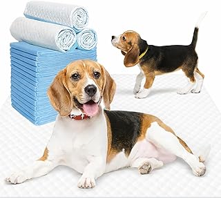 Valle Verde 50 Stück Trainingsunterlagen für Hunde Welpen 45 x 60 cm Einweg-Hundepads Hygieneunterlagen für Haustiere Katzen Trainingspads - 5-lagig, Auslaufsicher & Saugfähig