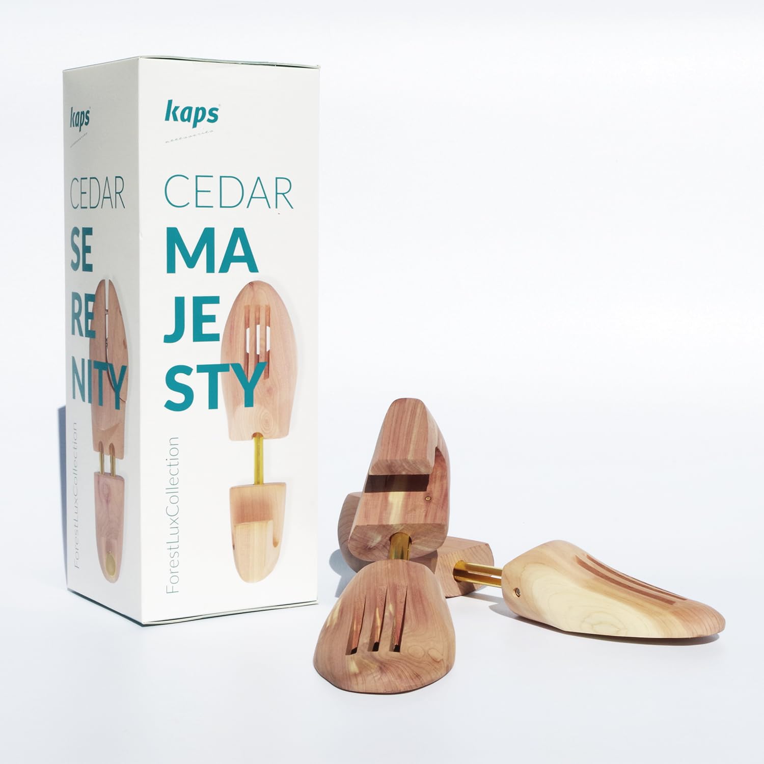 Kaps 100% Artesanal Hormas Madera Cedro para Zapatos, Elevada Absorción de Humedad, Madera EE.UU., Para Hombre y Mujer, Hormas Madera Cedro para Zapatos, Varios Tamaños