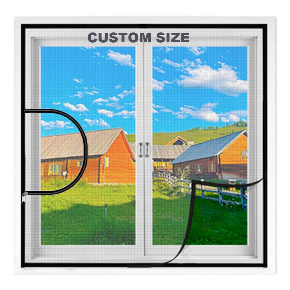 Custom Window Netting for Insects,Bug Mosquito Net,Cat Window Protection