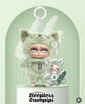 正規品♡グランピピ　グレー ピンク Sleepless Grumpipi 正規品 Sleepless grumpipi グランピピ グレー｜Yahoo!フリマ