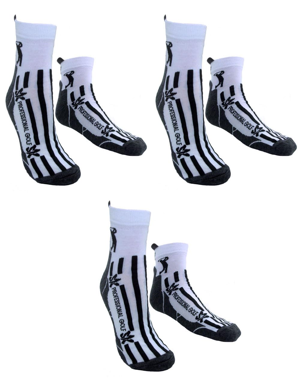Golf Socken Sportsocken Herren Damen Golfsocken weiche gepolsterte Golfstrümpfe