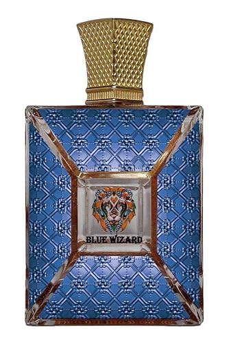 Miniatura 1 de Blue WIZARD By Royal Creed. Francia. Eau De Parfum Spay para hombre. 3.4fl oz. Peso 23.99oz. Tamaño de la caja 6.7 x 4.5 x 2.4in.