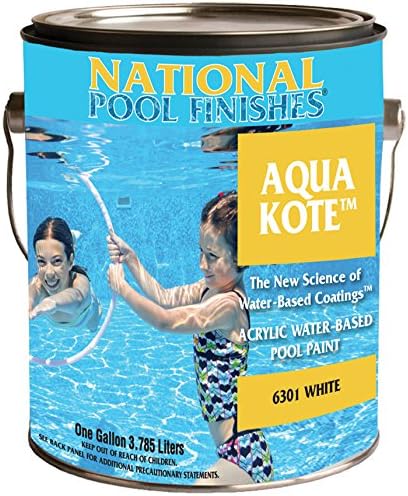 National Pool Finishes Aqua Kote Acrylic Waterbase Pool Paint