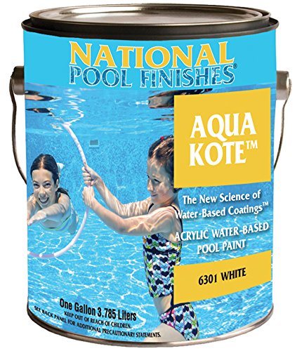 National Pool Finishes Aqua Kote Acrylic Waterbase Pool Paint