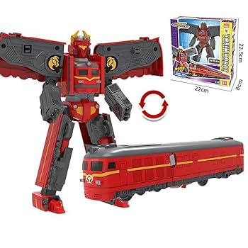 変形ロボット玩具 Amazon.co.jp: MZATIVATT DF4B SUPER TRAIN ROBOT へんけいれっ