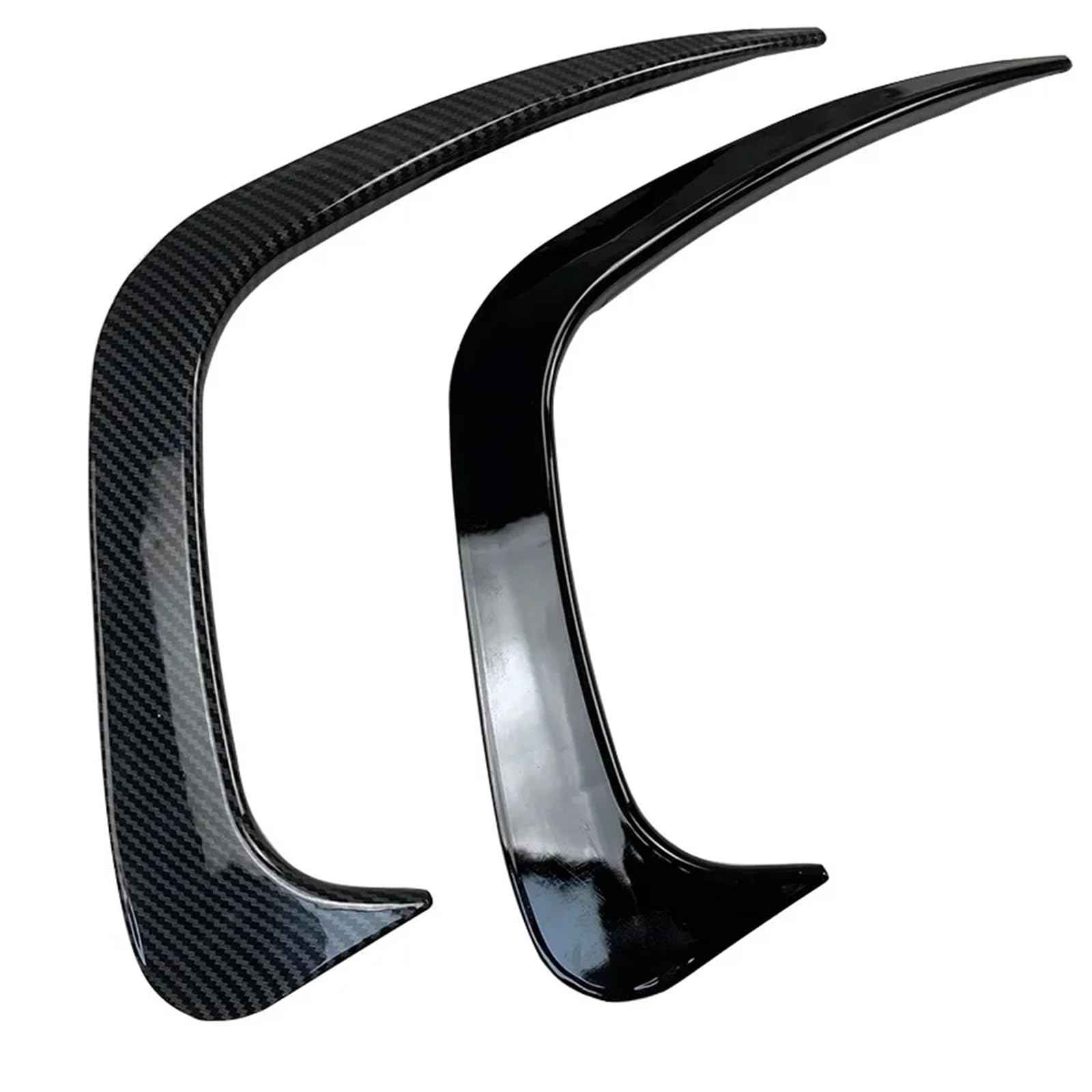 Spoiler samochodowy Pasuje do BMW serii 3 G20 2019 2020 2021 2022 2023 318i 320i 330i tylny zderzak, osłona płetwy rozdzielacza Canard Spojlery tylne do samochodów(Carbon Look)
