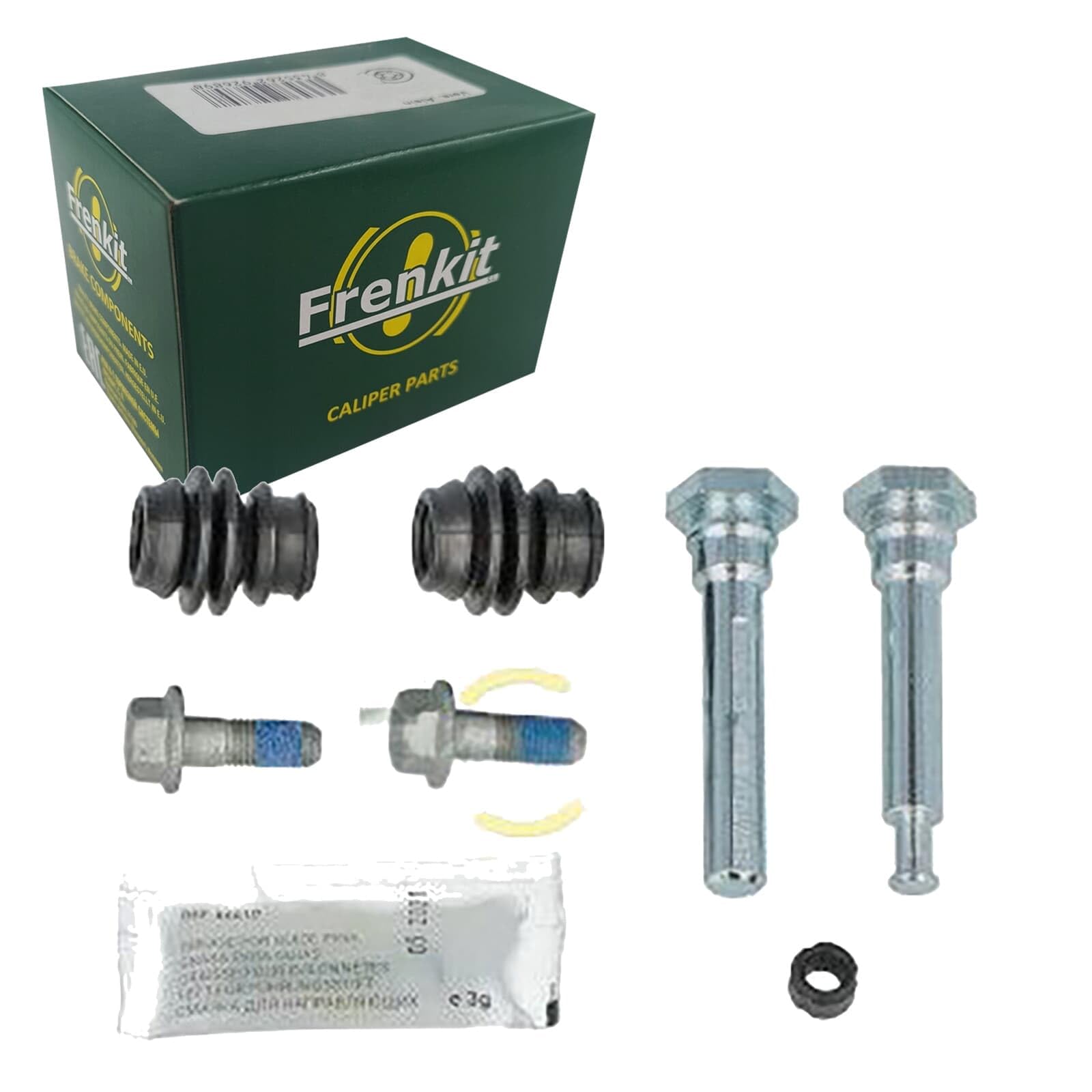 FRENKIT 810103 Kit manicotti di guida Pinza freno Assale anteriore Assale posteriore Compatibilità con SUZUKI SWIFT IV FZ, NZ, MAZDA CX-5 KE, GH