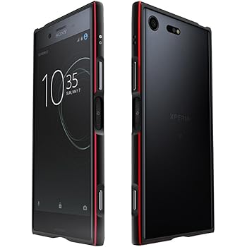 Amazon Xperia Xz1 ケース バンパー アルミ 耐衝撃 放熱仕様 電波干渉対策 ストラップホール付き 軽量 薄型 ブランド 正規品 So 01k 701so Sov36 ブラック レッド 家電 カメラ オンライン通販