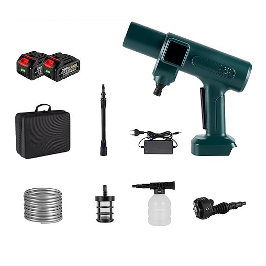 Portable Cordless Pressure Washer Kit
