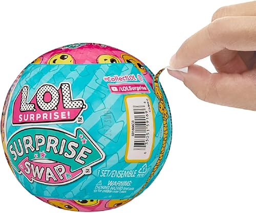 Miniatura 10 de L.O.L. Surprise! Intercambio sorpresa con muñeca coleccionable, expresión extra, 2 looks en uno, sorpresa de desembalaje de agua, muñeca de edición